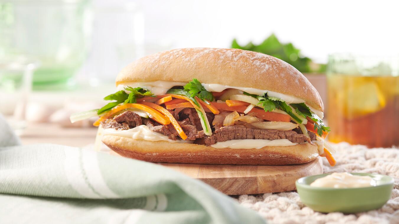 Grilled Beef Banh Mi Feed Good Rewards